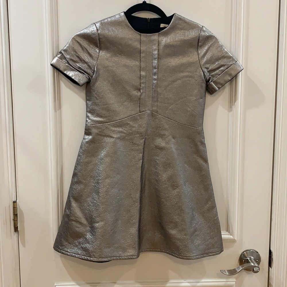 Girls metallic dress